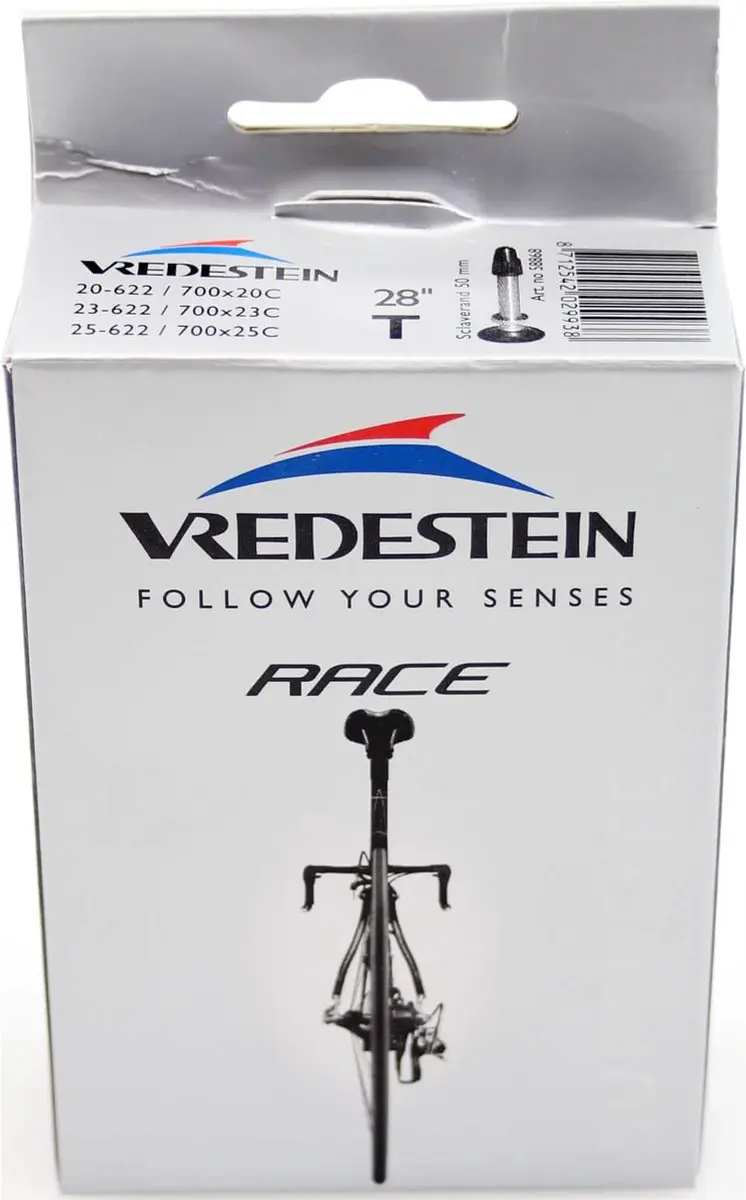 Binnenband 28 700x20-25c frans 50mm vredestein 2025-622 race latex