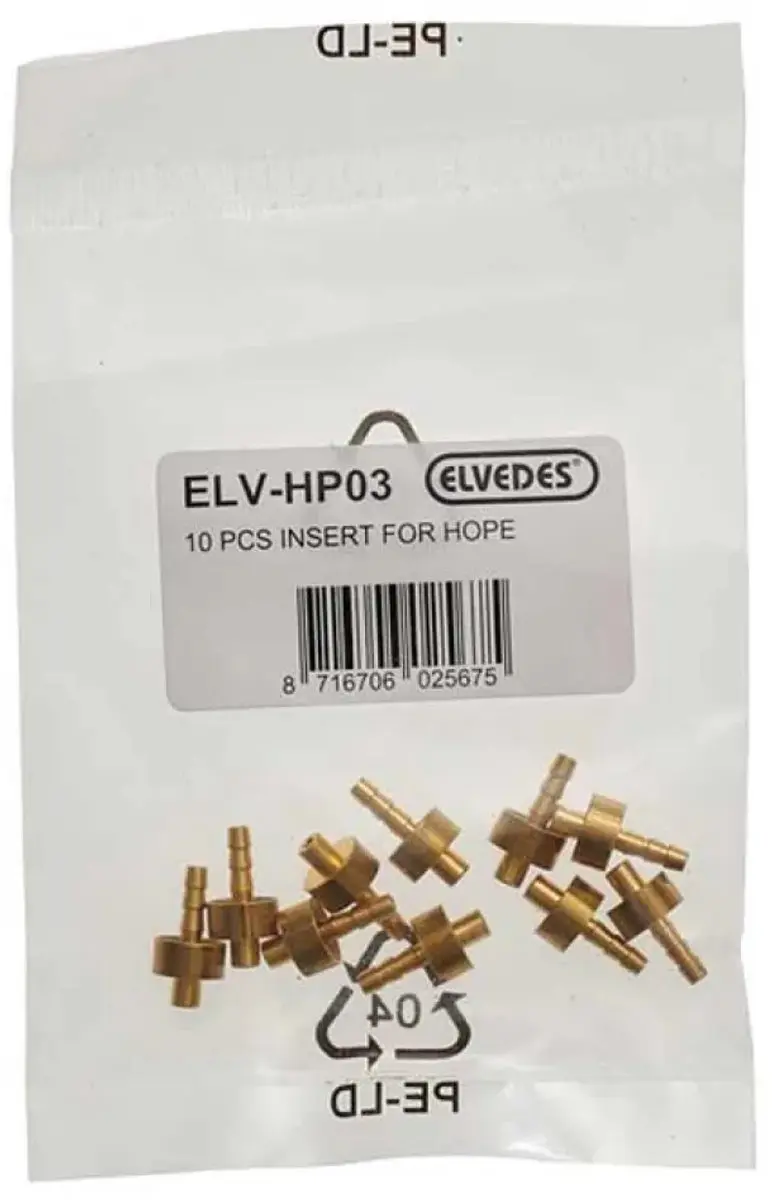 Elvedes Insertnippel Hope Slang ELV-HP03 - Messing - afbeelding 2 van 4