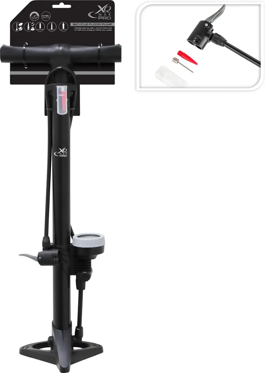 Fietspomp met Manometer