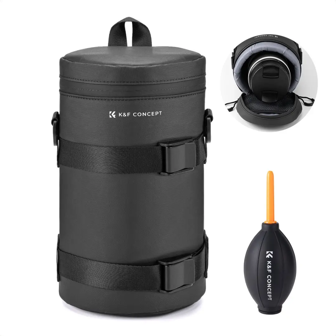 K&F Concept camera lens pouch case waterdichte beschermtas maat XL