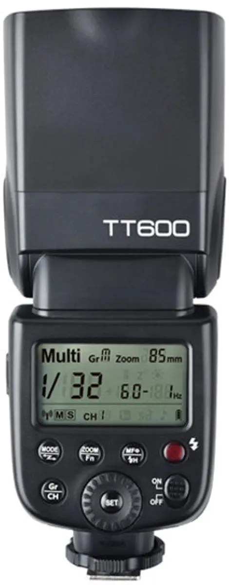 Godox TT600 Speedlite Flitser - Zwart - afbeelding 5 van 6