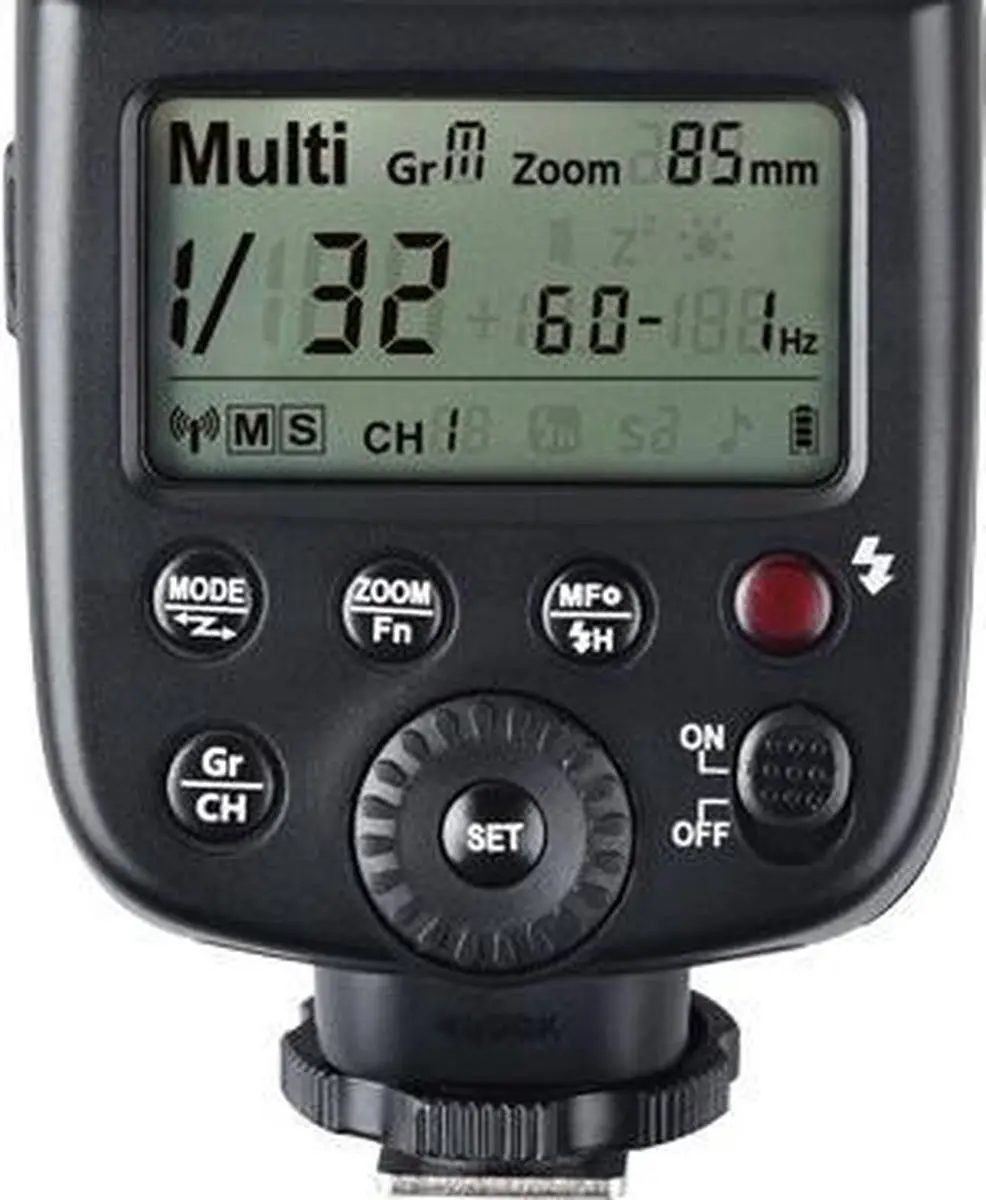 Godox TT600 Speedlite Flitser - Zwart - afbeelding 4 van 6