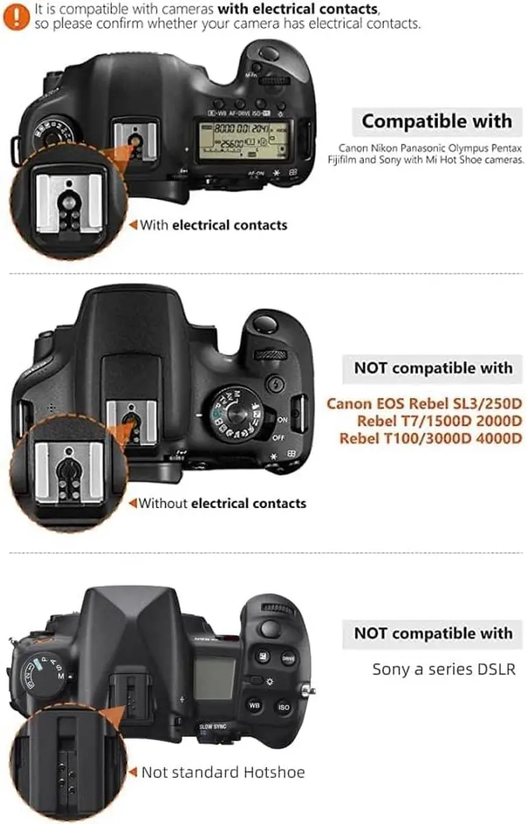 Godox TT520II Speedlite - 4x AA - Canon/Nikon - Zwart - afbeelding 2 van 5