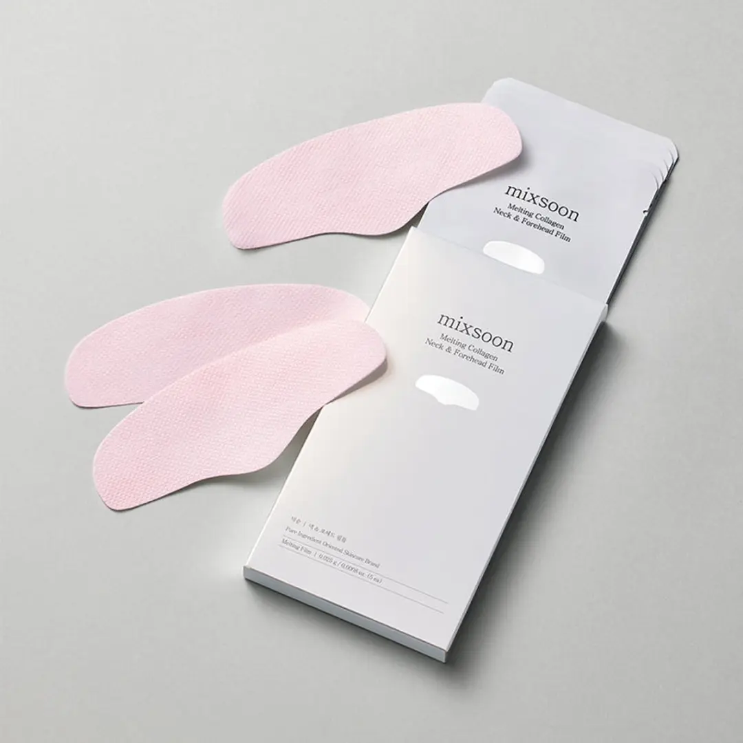 Mixsoon Melting Collagen Neck & Forehead Film - 5 Stuks