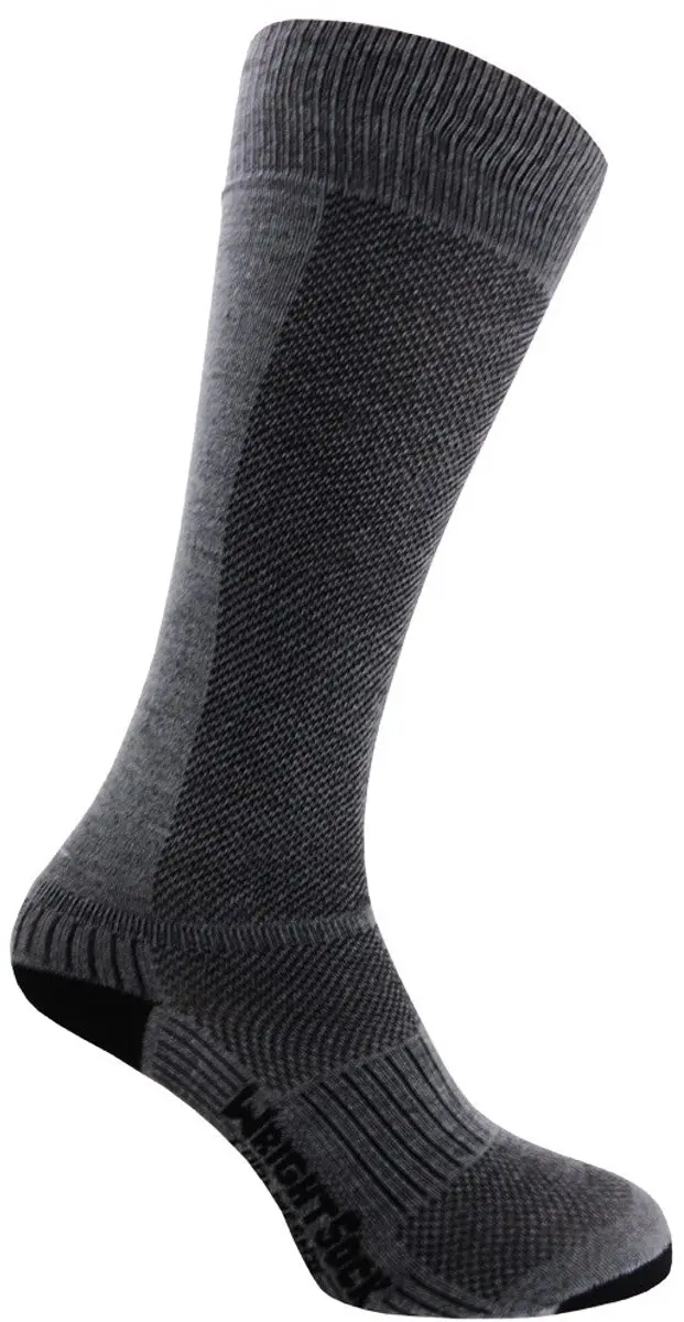 Wrightsock Coolmesh OTC Sokken - Grijs - 37-41