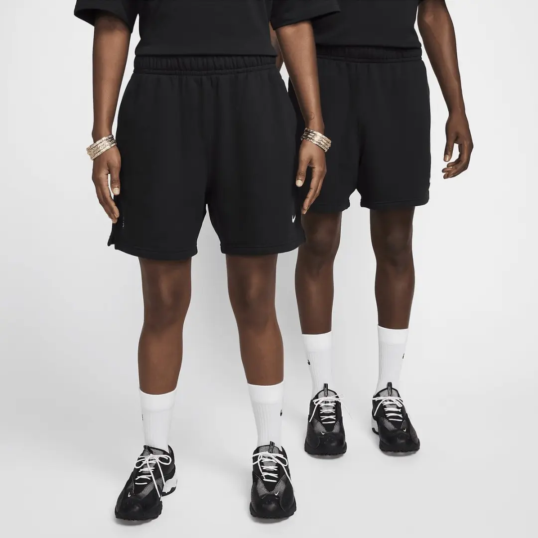 Nike NOCTA Fleeceshorts L - Zwart/Turquoise