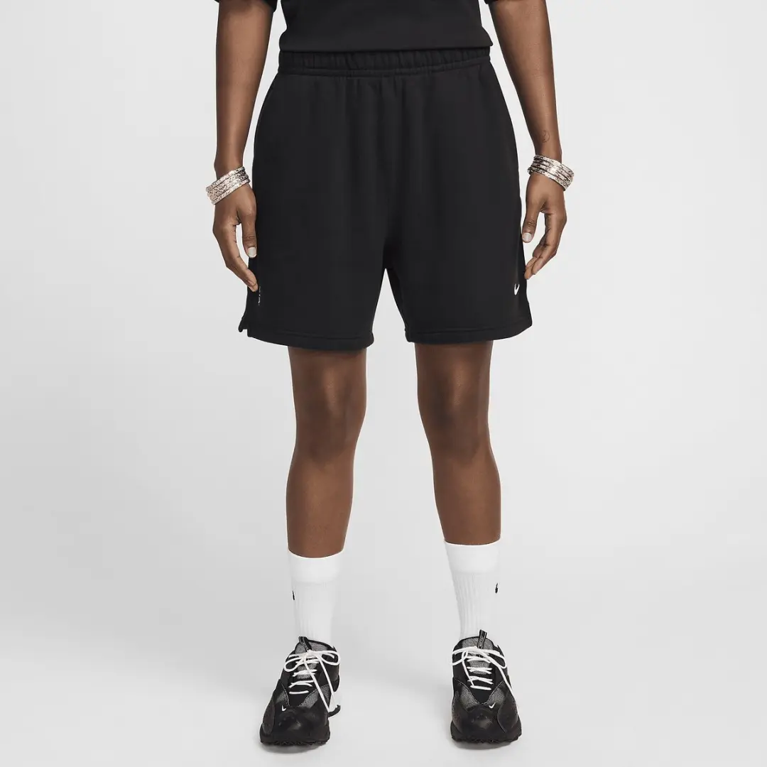 Nike NOCTA Fleeceshorts L - Zwart/Turquoise