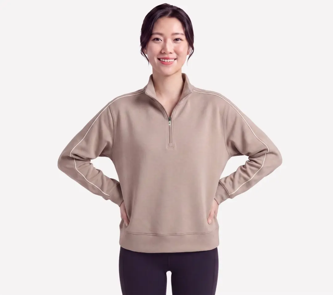 Skechers SKECHSOFT ELEVATE 1/4 ZIP Dames Trui