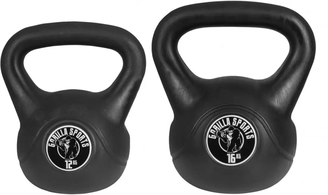 Gorilla Sports Kettlebells Set 25 kg