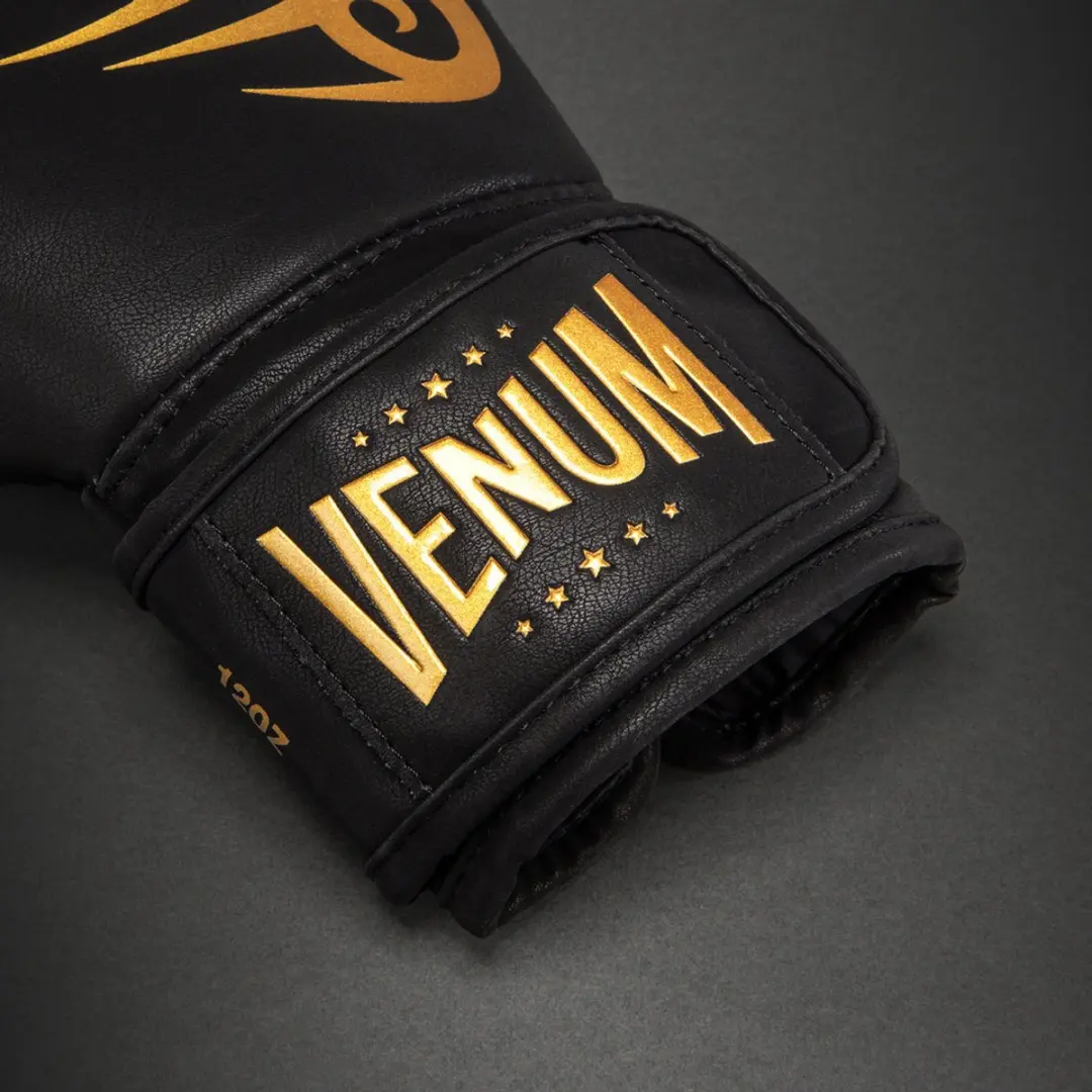 Venum Mike Tyson Replica Bokshandschoenen 12 oz - Zwart/Goud