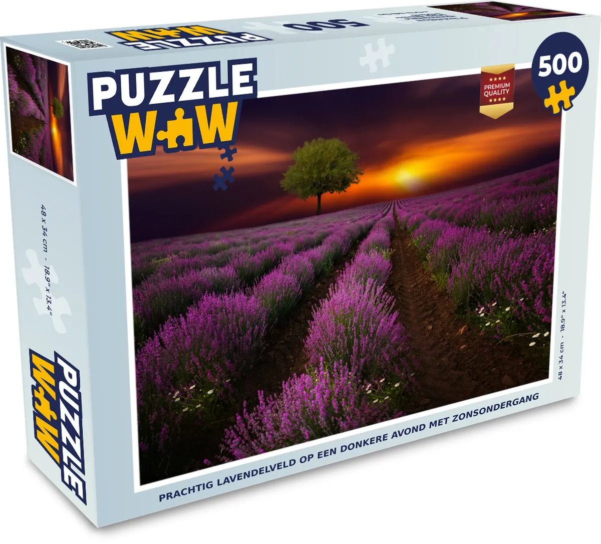 PuzzleWow Legpuzzel 500 Stuks