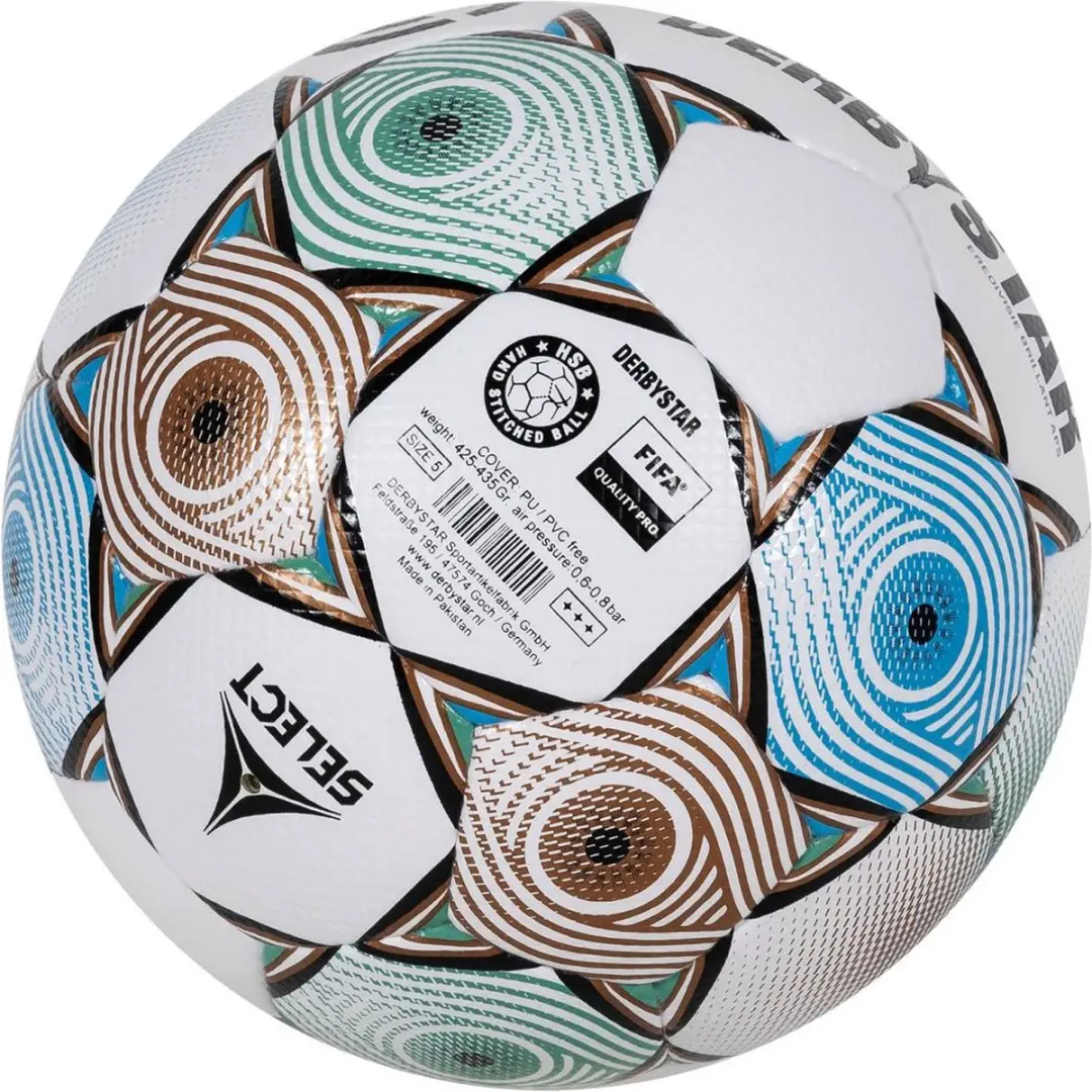 Derbystar Eredivisie Brillant APS 23/24 Voetbal - Maat 5 - Wit