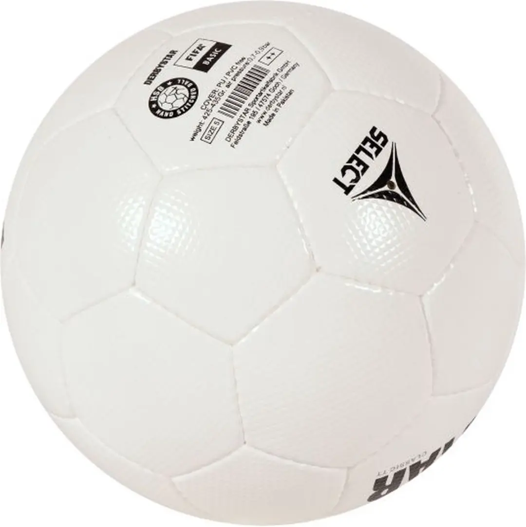 Derbystar Classic TT II Voetbal - Maat 4 Wit