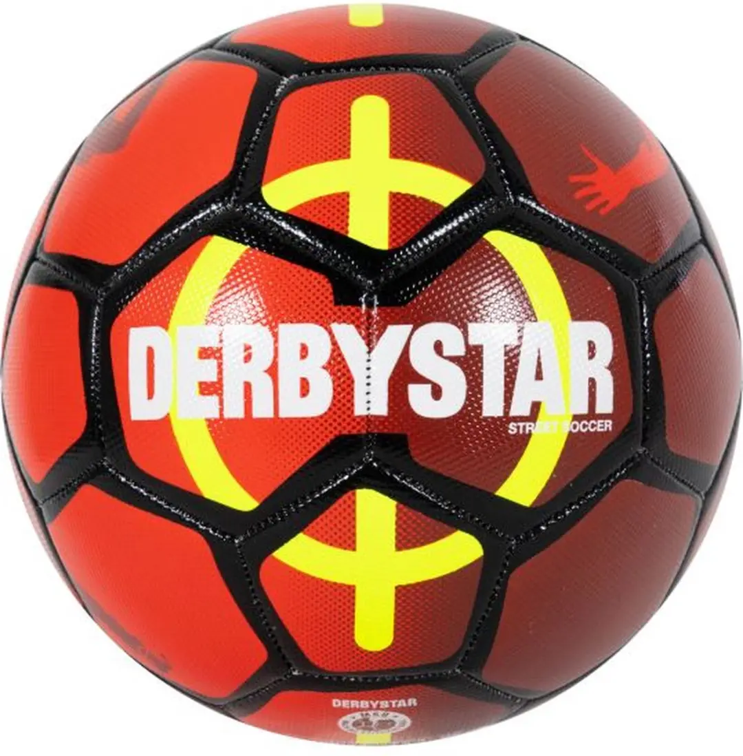 Derbystar Voetbal Maat 5 - Rood - afbeelding 6 van 6