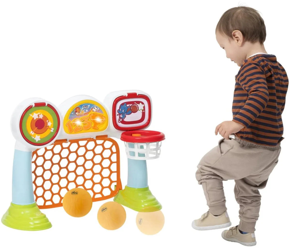 Chicco Multisportcompetitie 3-in-1 Speelset - Multicolor
