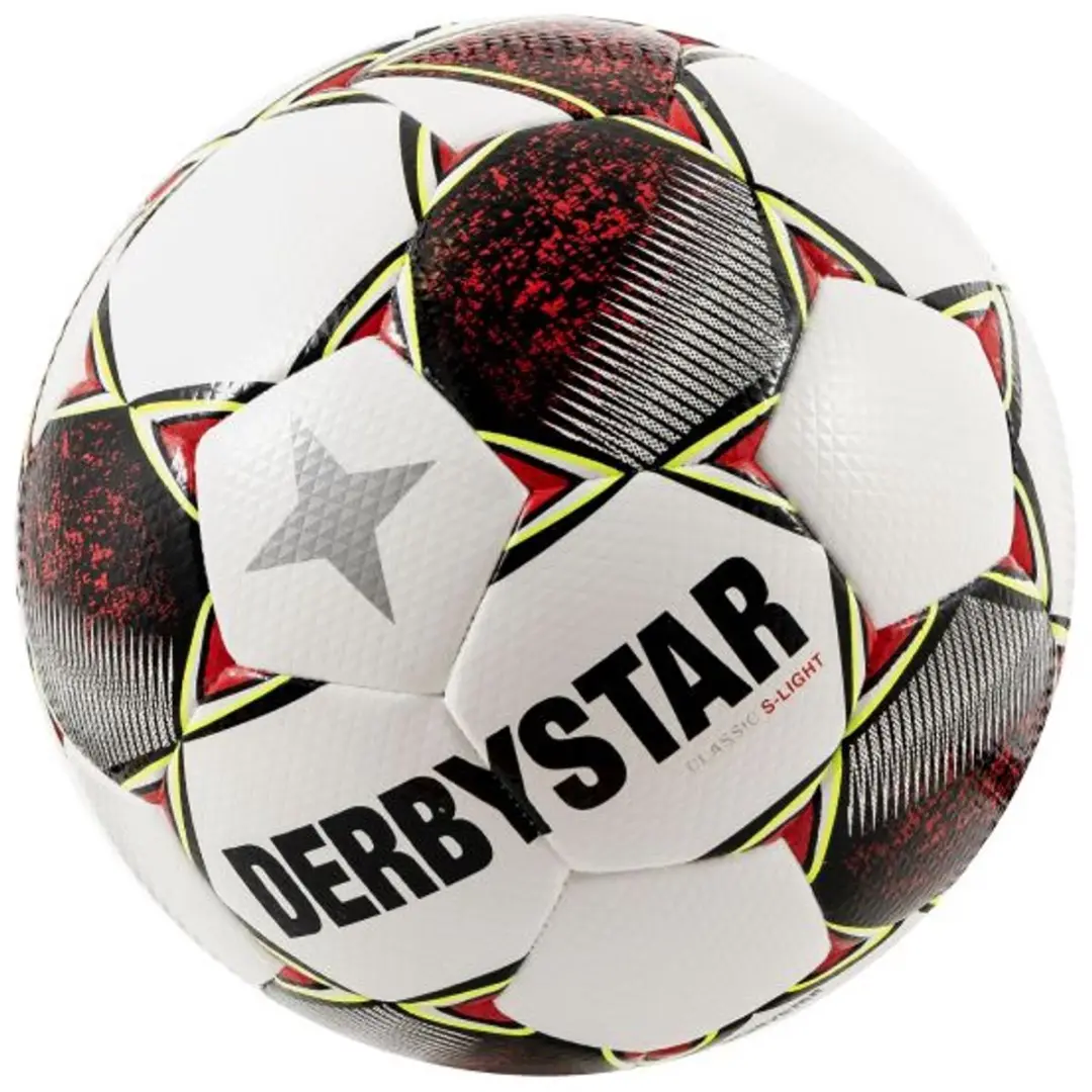 Derbystar Classic Super Light II Voetbal - Maat 5 - Wit/Rood