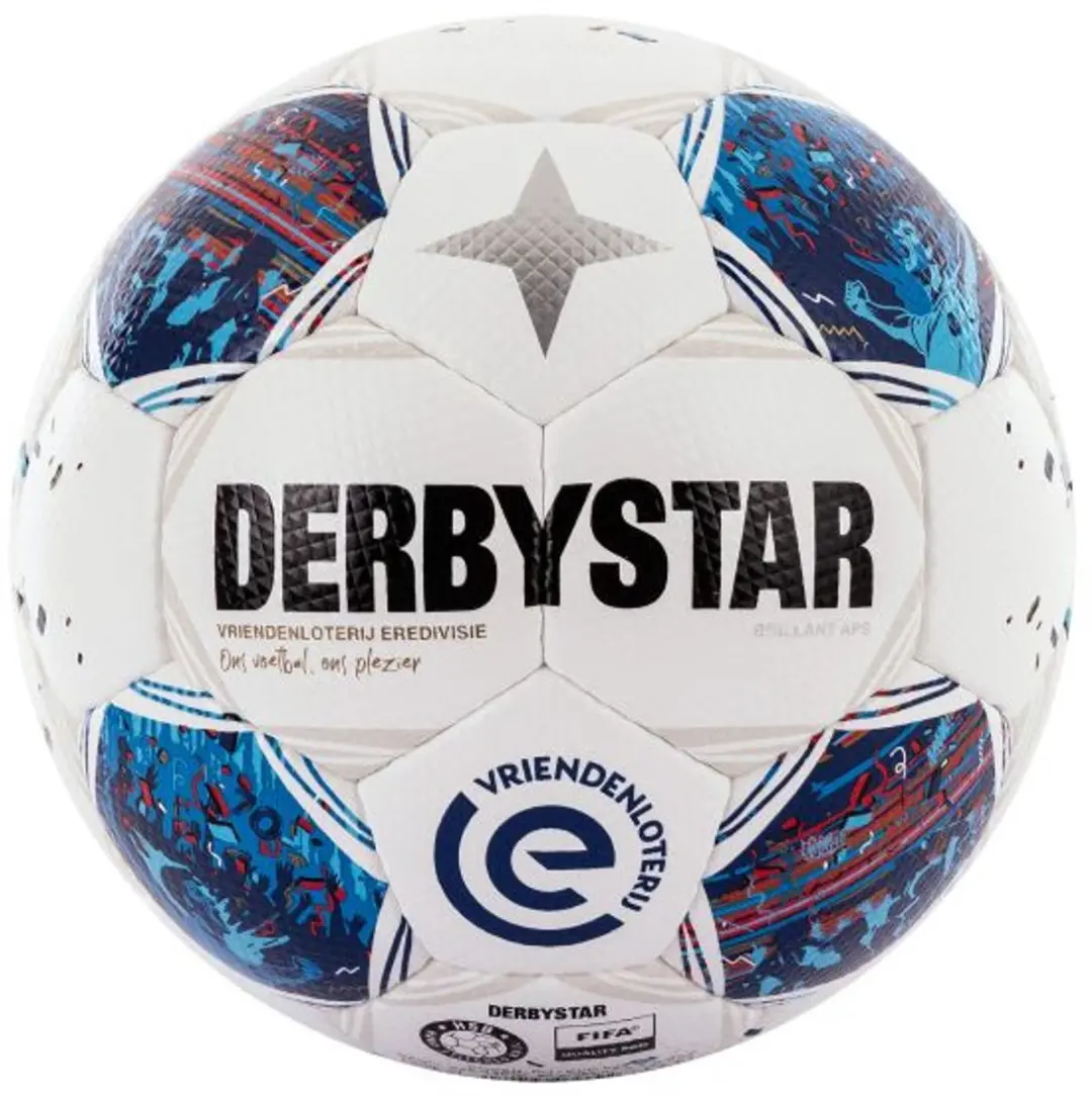 Derbystar Vriendenloterij Eredivisie Brillant 26/27 Voetbal 5 - Wit