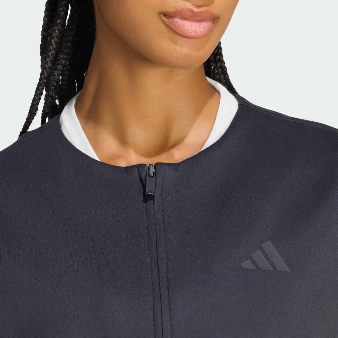 Adidas Sportswear Soft Lux Bodywarmer XS - Zwart - afbeelding 3 van 6