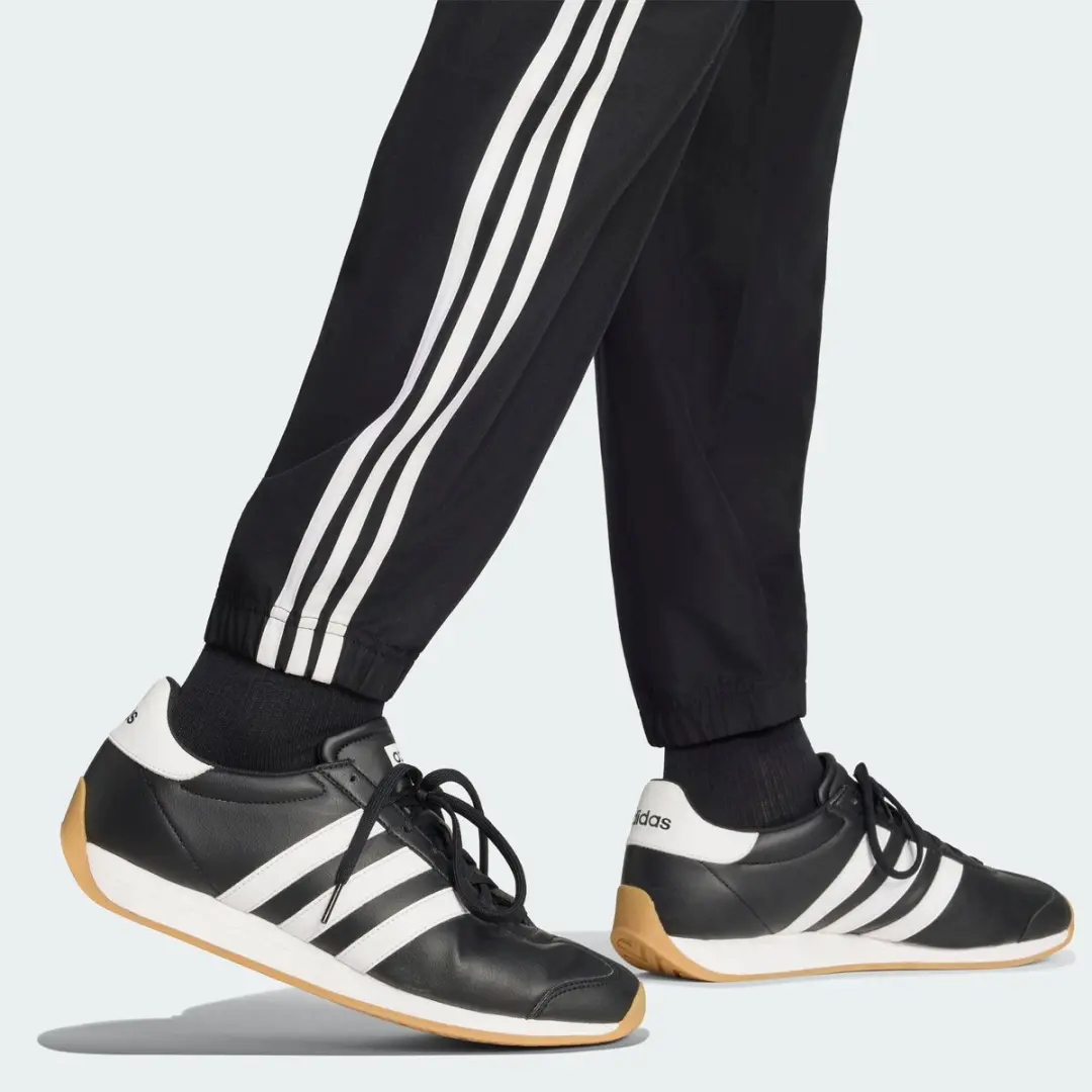 adidas 3-Stripes Woven Trainingspak M - Zwart - afbeelding 4 van 6