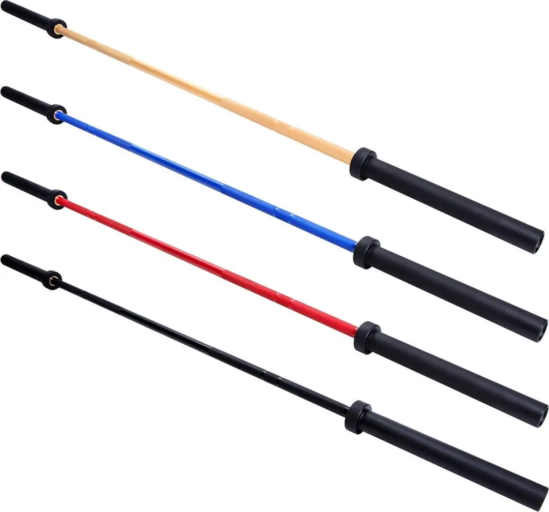 Gorilla Sports Olympische Halterstang 50mm - 680kg - Zwart