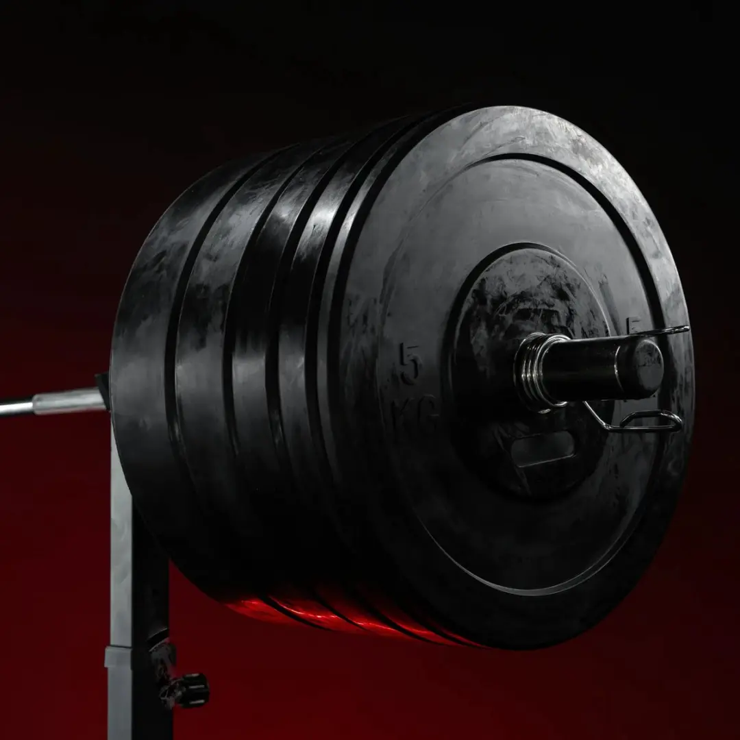 Gorilla Sports Halterschijf 15 kg - 50mm - Zwart