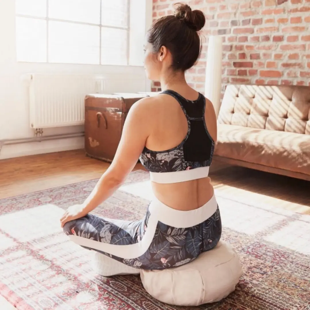 Gorilla Sports Yogakussen Meditatie - Oranje