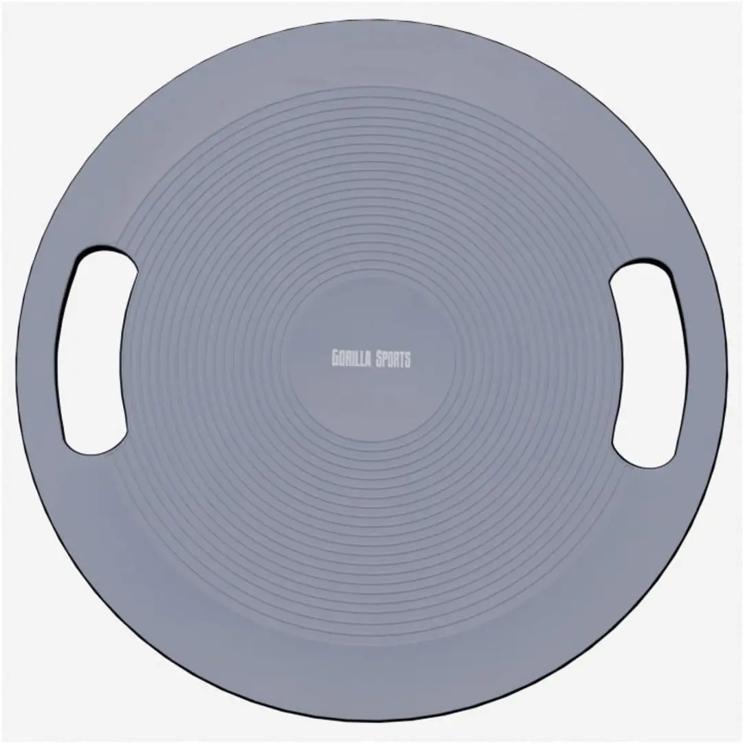 Gorilla Sports Balance Board met Handvatten - Zwart