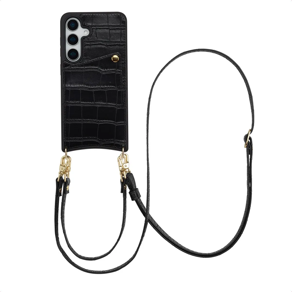 Selencia Croco Backcover Hoesje S24/S25