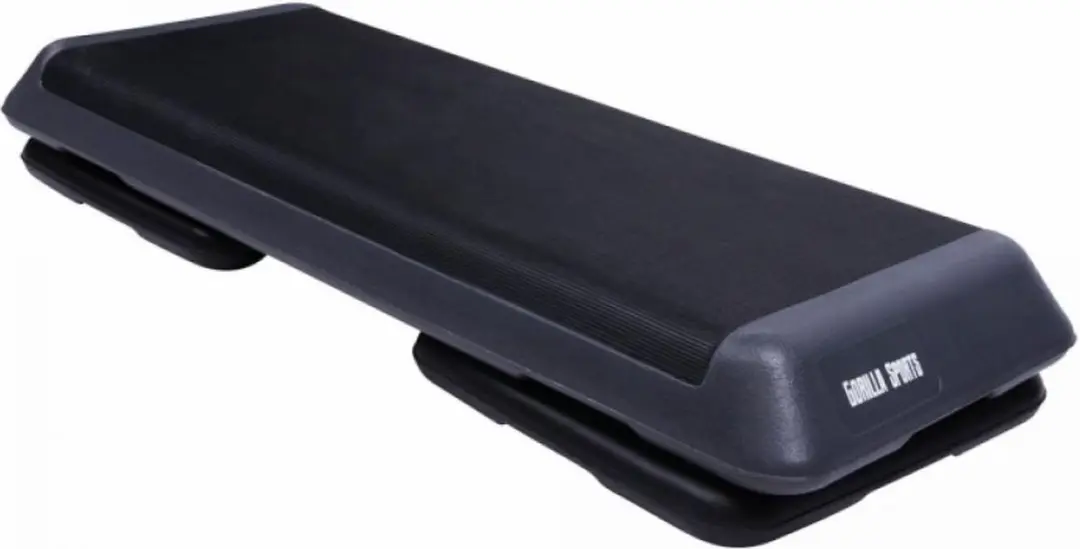 Gorilla Sports Stepper - Anti Slip Mat - Zwart