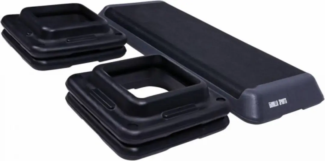 Gorilla Sports Stepper - Anti Slip Mat - Zwart