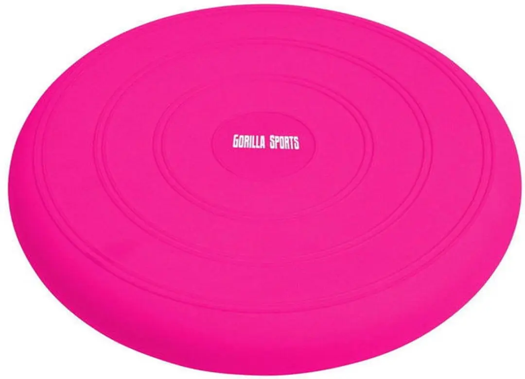 Gorilla Sports Balanskussen Roze - Incl. Pomp