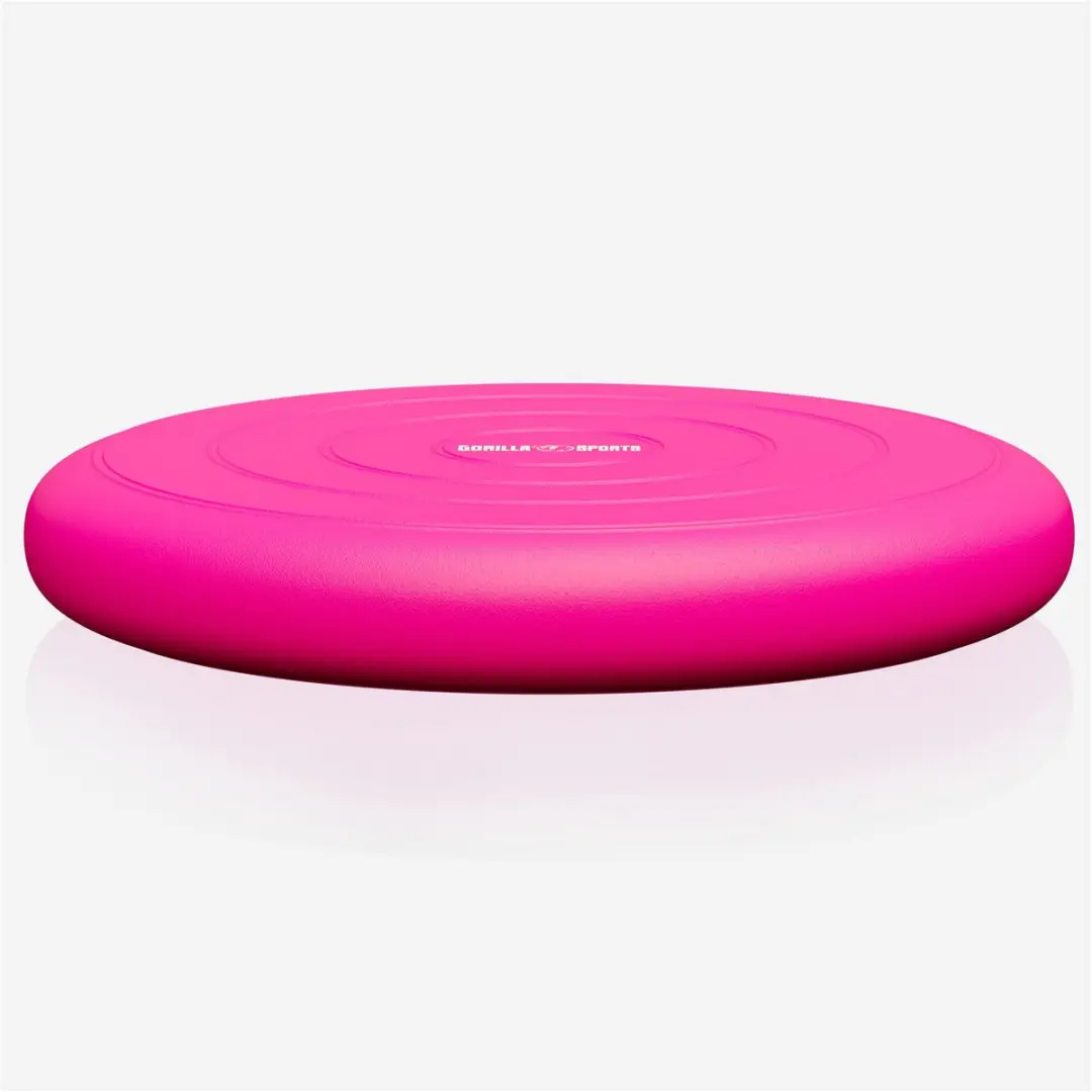 Gorilla Sports Balanskussen Roze - Incl. Pomp