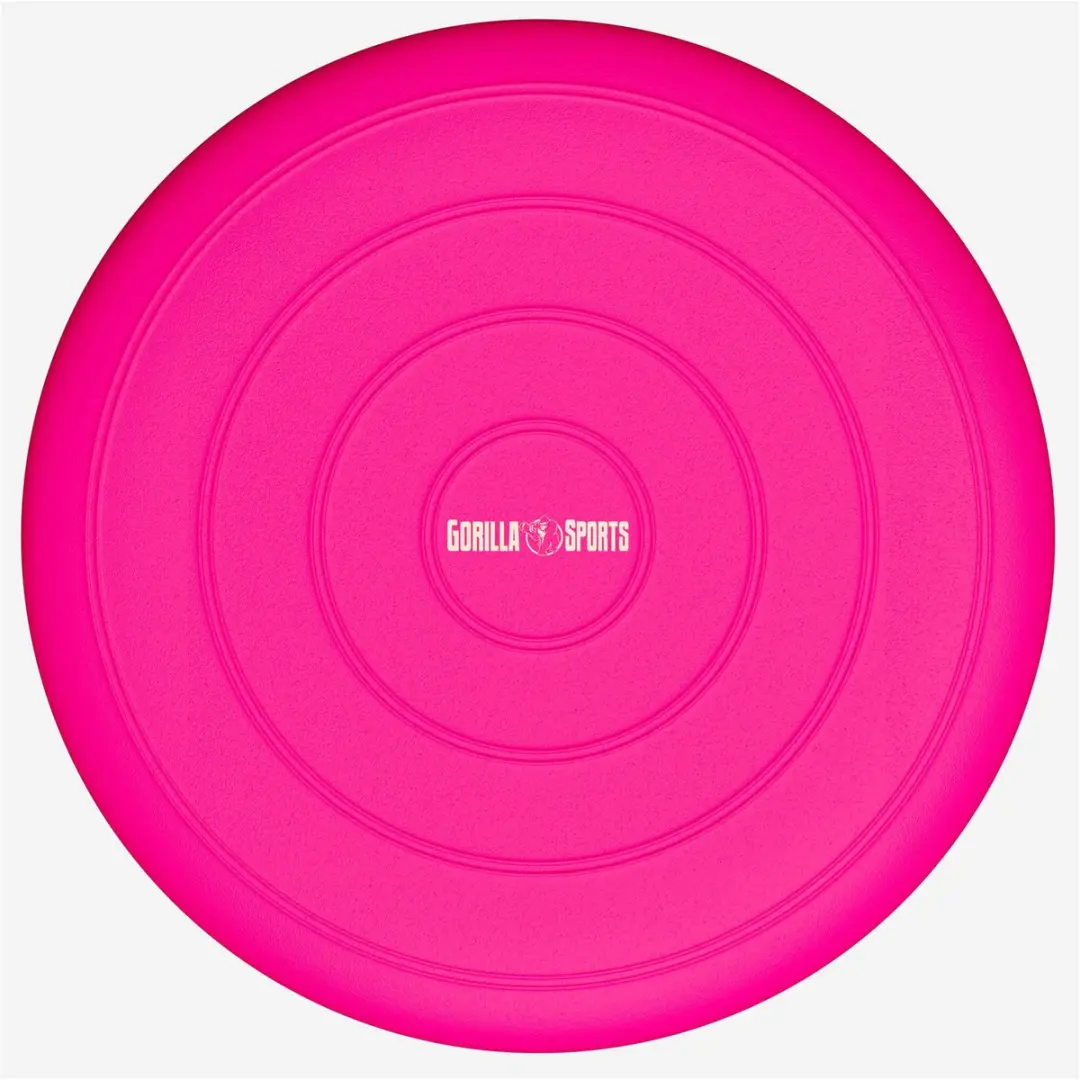 Gorilla Sports Balanskussen Roze - Incl. Pomp