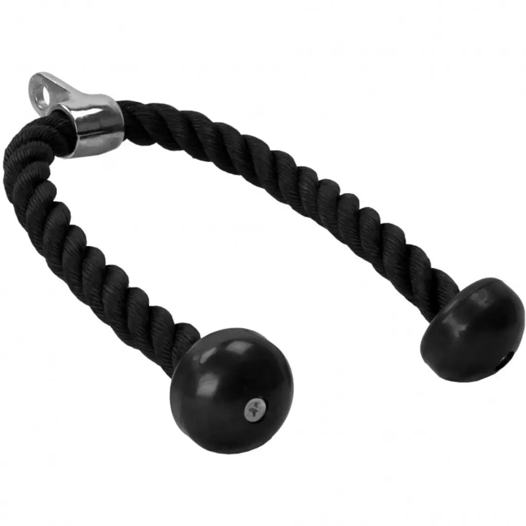 Gorilla Sports Trainingsgrepen Set - Triceps Touw & Latstang