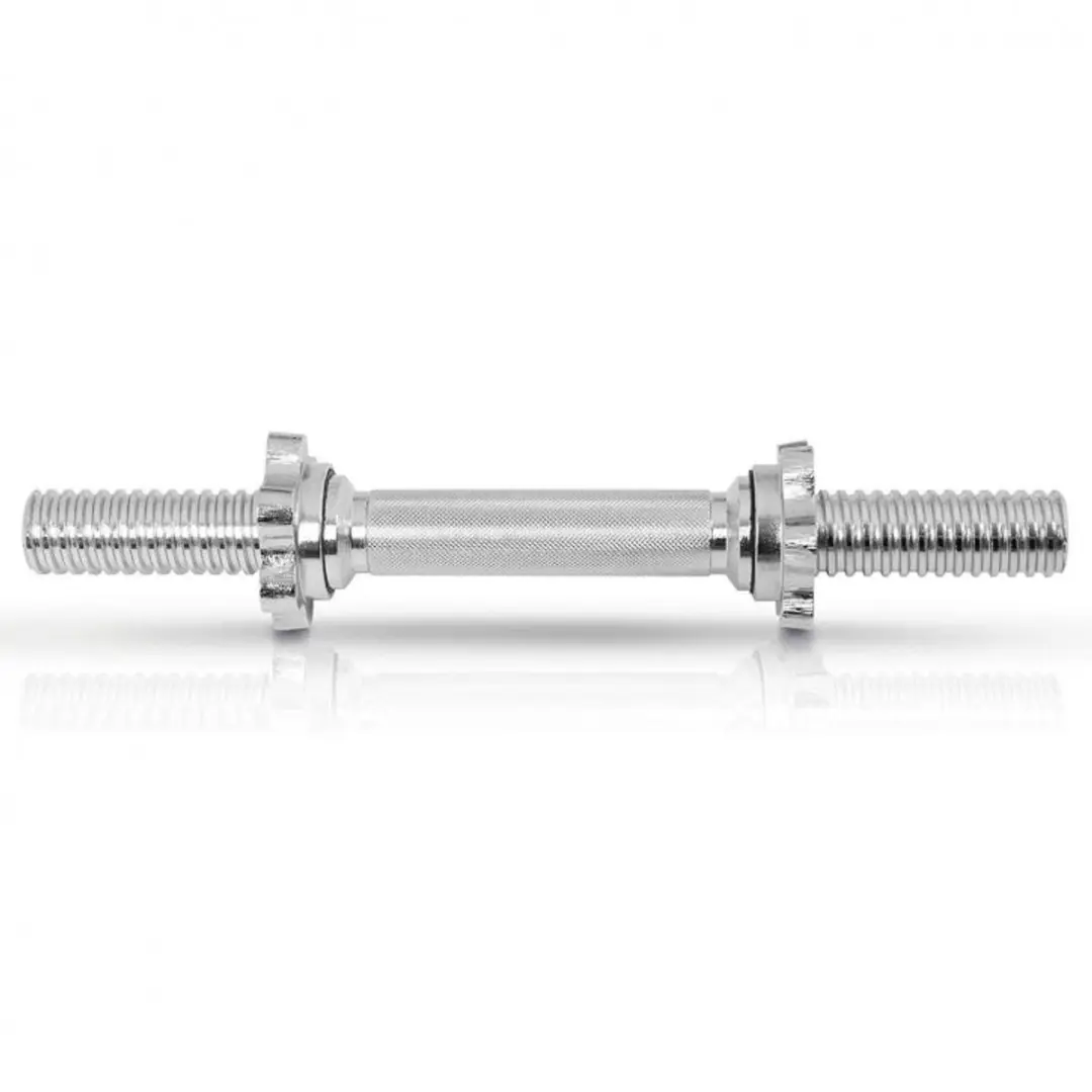 Gorilla Sports EZ Curl Halterstangen 30mm - Set - Zilver