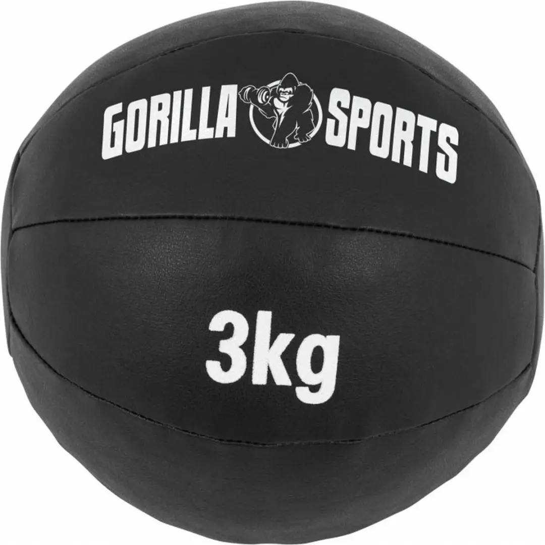 Gorilla Sports Medicijnbal Set 3x 12kg - Leer