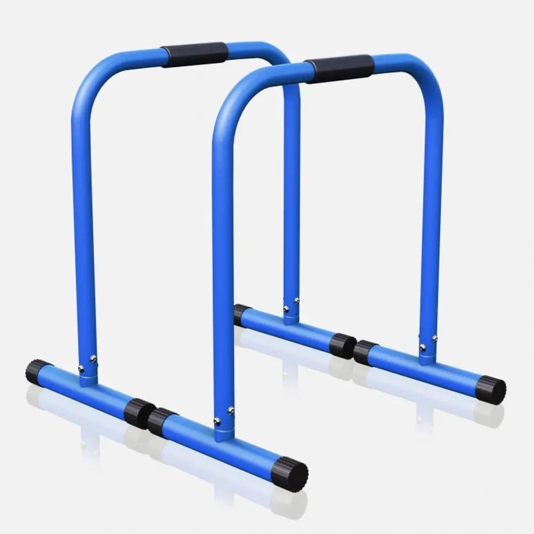 Gorilla Sports Dip Bars Blauw - 2 Stuks