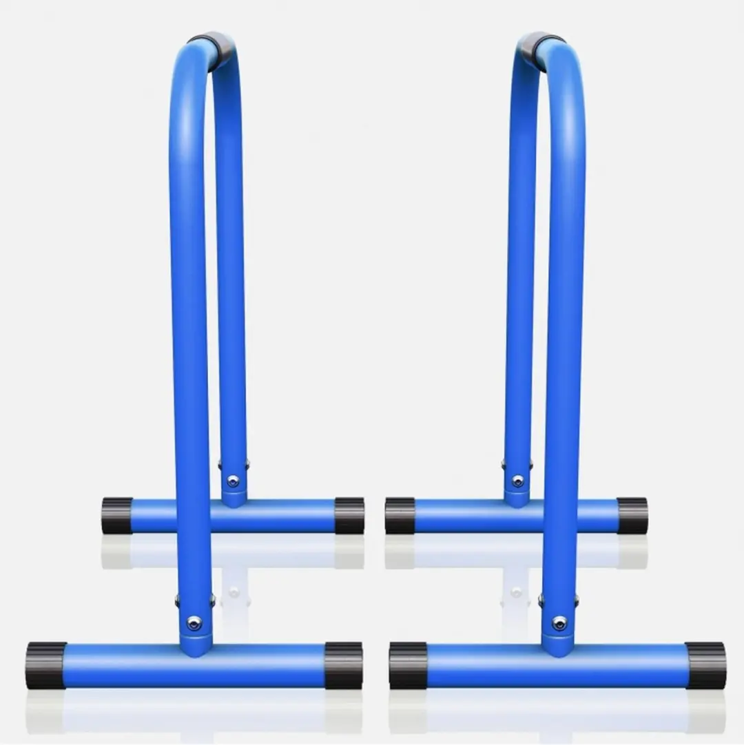 Gorilla Sports Dip Bars Blauw - 2 Stuks