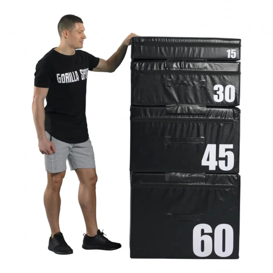 Gorilla Sports Plyo Box 30cm - Zwart
