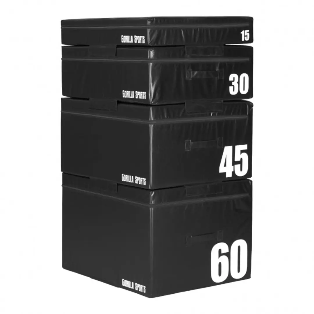 Gorilla Sports Plyo Box 30cm - Zwart
