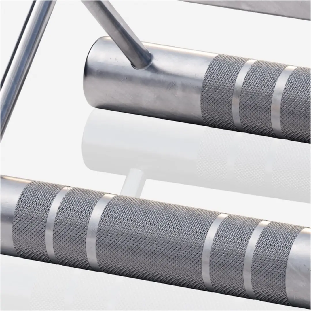 Gorilla Sports Pararelle Roeigreep - Triceps Touw - Zwart