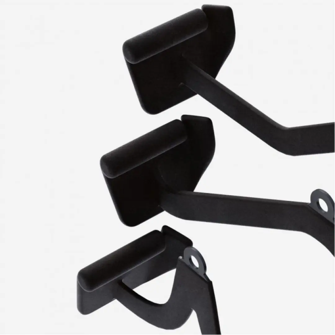 Gorilla Sports Roeigrepen Set 3 Stuks - Anti-slip - Zwart