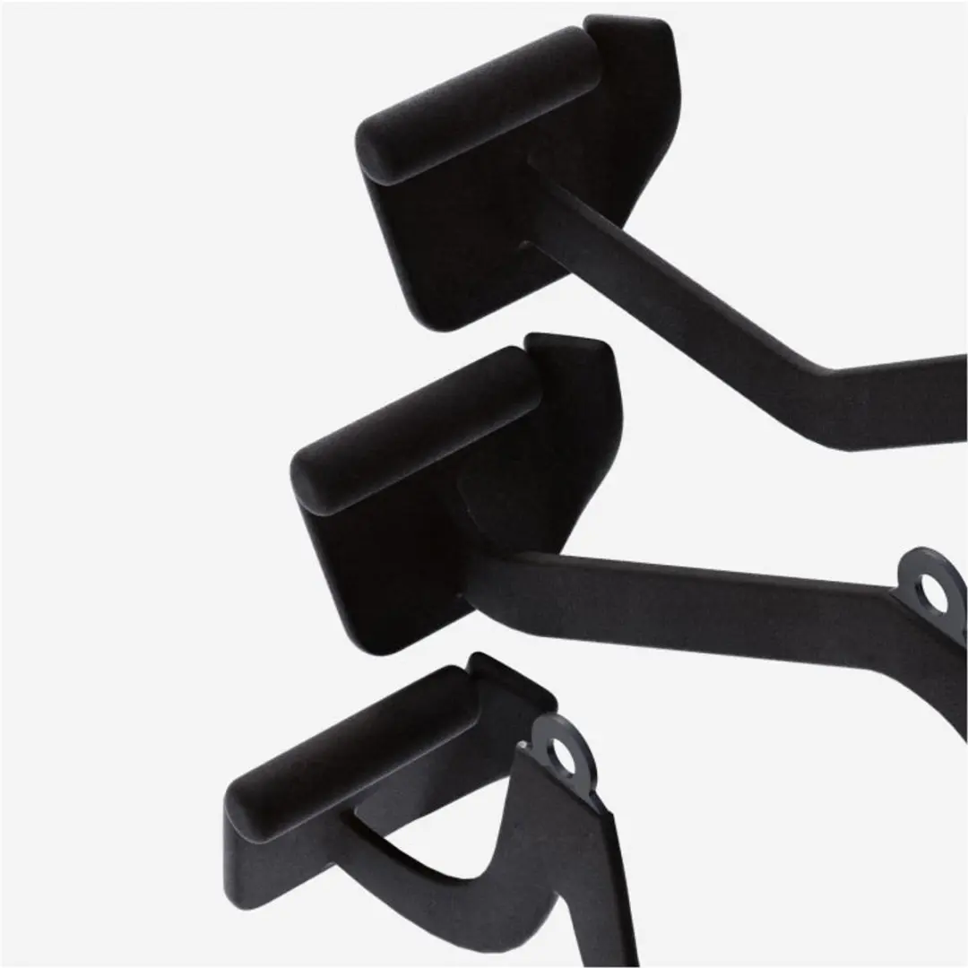 Gorilla Sports Roeigrepen Set 3 Stuks - Anti-slip - Zwart