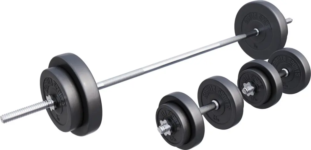 Gorilla Sports Halterset 60kg