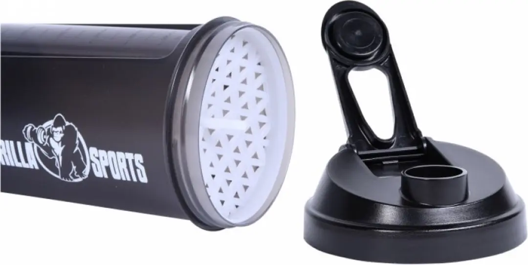 Gorilla Sports Shakebeker 500ml - Zwart