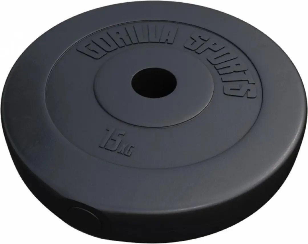 Gorilla Sports Halterschijf Olympisch 50mm 15kg
