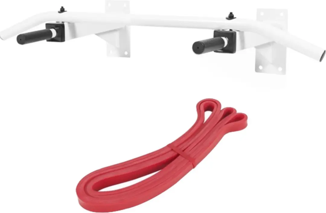 Gorilla Sports Optrekstang met Resistance Band