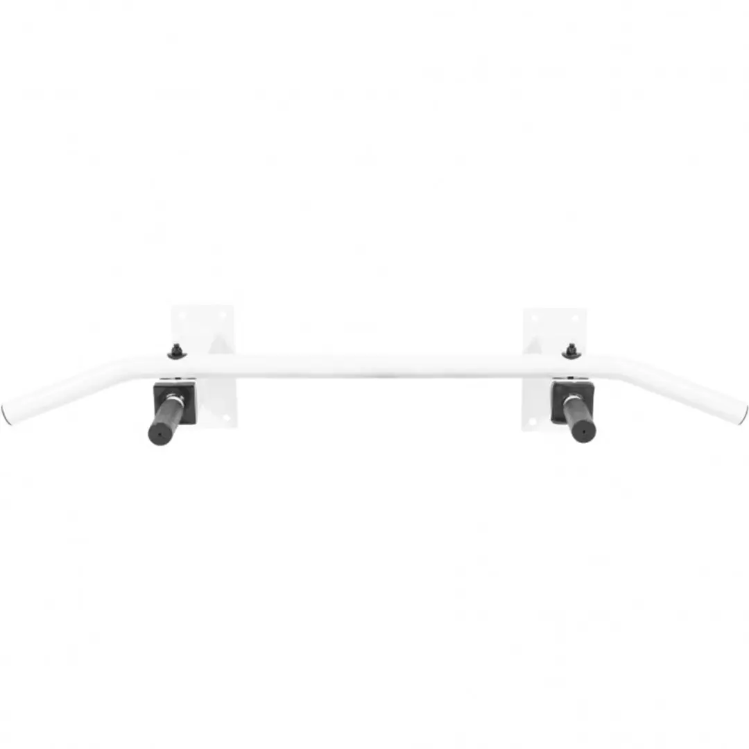 Gorilla Sports Optrekstang met Resistance Band - Wit/Rood