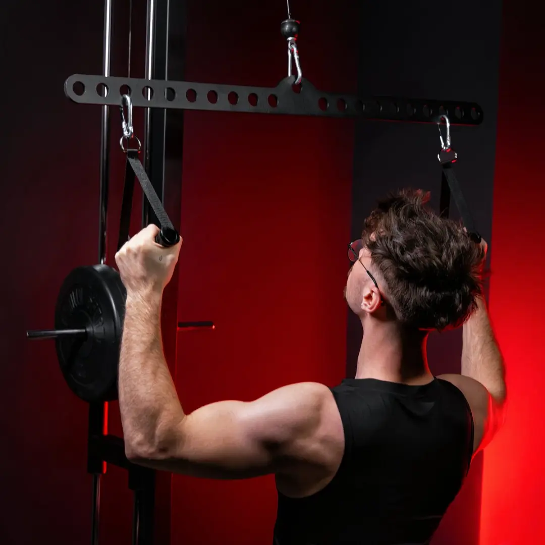 Gorilla Sports Lattrekstang 60cm - Verstelbaar