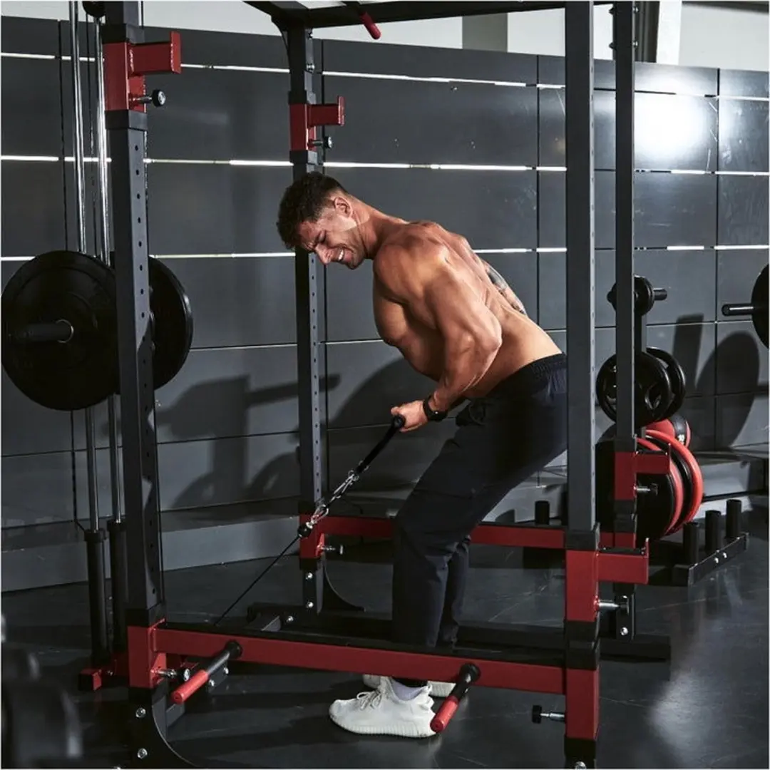 Gorilla Sports Lattrekstang 60cm - Verstelbaar - afbeelding 6 van 6